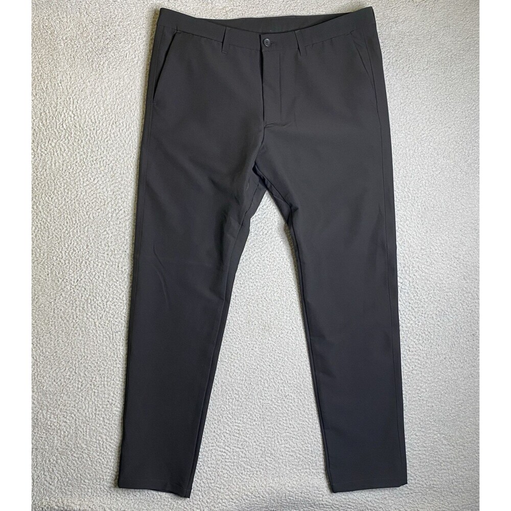 Boss Hugo Boss T Motioner Pants Mens 38x32 Black Tech Twill Performance NWT